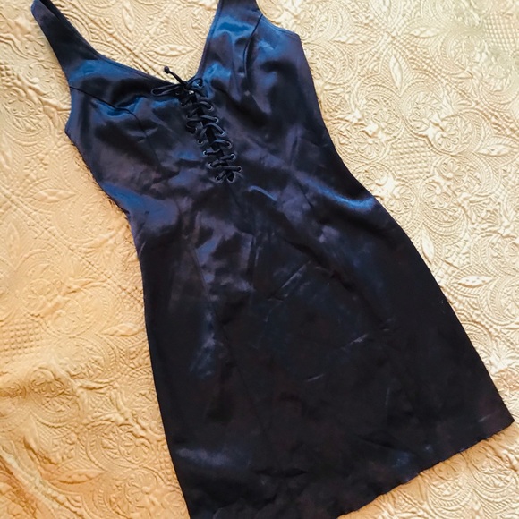 CACHE Lace up Dress